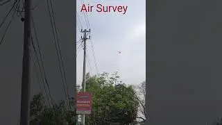 Arial Survey#helicopter #airport #captain#vlog#forest