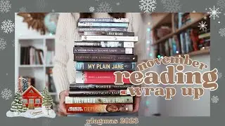 I got sick, so I read a lot - NOVEMBER READING WRAP UP