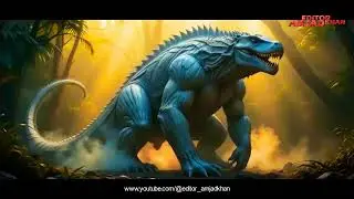 Hybrid Ideas, Komodo Dragon Vs Polar Bear. Mind Blowing Creatures, Incredible Animals Fusion. AI