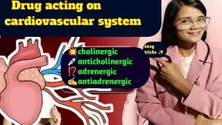 Cardiovascular Pharmacology | Adrenergic & Cholinergic Drugs | Full Concept💥