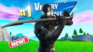 New Snake Eyes & Snake Eyes Katana Skin Gameplay In Fortnite!