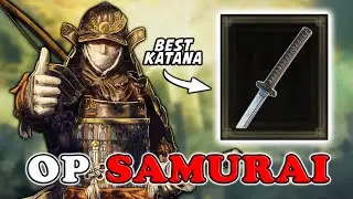 this is How to make OP Samurai Build with Uchigatana | Elden Ring 1.10