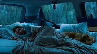 RAIN TO WASH IT ALL AWAY | STRONG METAL ROOF RAIN FOR DEEP HEALING & RELAXATI