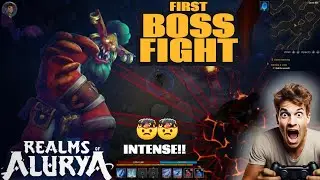 REALMS OF ALURYA [SYNERGY LAND] GAMEPLAY EP. 1 (FIRST BOSS FIGHT)