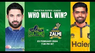 PSL LIVE : Peshawar Zalmi Vs Multan Sultans 1st Qualifier Live | PZ vs MS Live Score