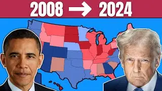 Political Shifts | 2008 - 2024 | Presidential Trends