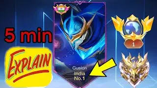 ЛУЧШИЙ МИРОВОЙ GUSION ОБЪЯСНИТЕ ВСЕ ЗА 5 МИНУТ [gusion tips]