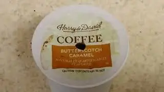 Harry & David Single Serve Coffee Cups Butterscotch Caramel