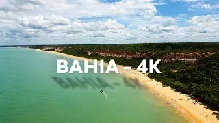 Praias de Arraial D´Ajuda e Trancoso - Bahia 4k | Drone Footage