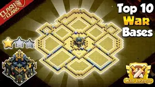 Top 10 Best TH17 War/CWL Bases (2025) I Anti Event Troops BASES with Links | TH14 War Base Links