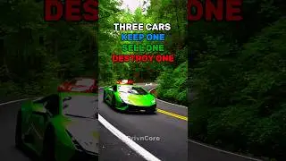 3 Cars, Keep one, sell one, destroy one #car #cartok #carlover #automobile #edit