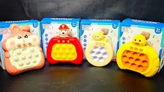 Satisfying ASMR with Playing Push Game Pop It Eletr&ocirc;nico Fidget Toy No Talking