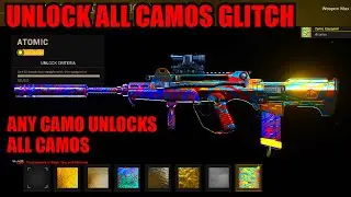 *INSTANT* UNLOCK ALL CAMOS GLITCH! DMU/ATOMIC/DA/DAMASCUS! WARZONE CAMO GLITCH! WARZONE GLITCHES!