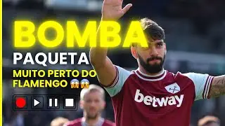 Olha essa not&iacute;cia do paqueta no flamengo 😱😱