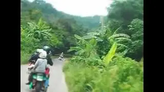 Banjarmasin Vespa Club touring ke Loksado