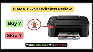 PIXMA TS3720 Wireless Printer Review | Real Review, No Sugarcoating ✨|