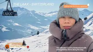 The Laax Switzerland 🇨🇭its super amazing experience #travel #snow #adventure #follow 