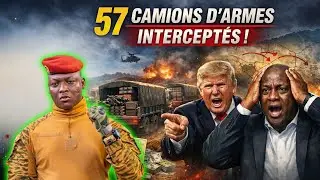 Ibrahim Traor&eacute; : Choc en Sahel &ndash; 57 camions d&rsquo;armements intercept&eacute;s, un impact g&eacute;opolitique majeur !