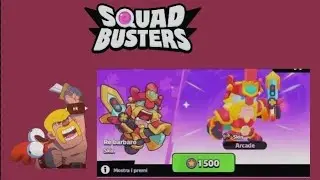 SBLOCCO LA SKIN DEL RE BARBARO ARCADE su SQUAD BUSTERS🪦 [Gameplay ITA]