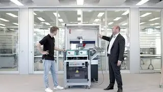 New learning system: Collaborative robot loading with CNC milling machine