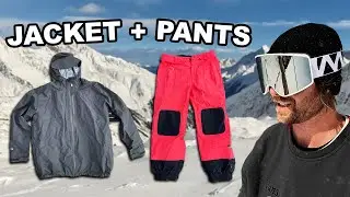 Мой комплект из куртки и штанов для сноуборда на сезон