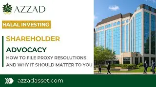 Shareholder Advocacy - How to file proxy resolutions and why it should matter to you