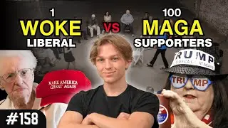 1 Liberal vs 100 Trump Supporters | Episode 159