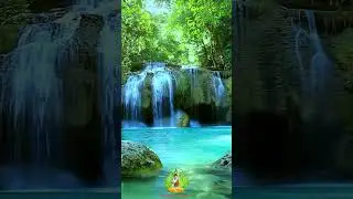 Relaxing Zen Music with Water Sounds 🎶 #youtubeshorts