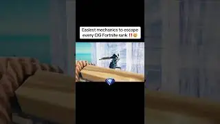 Easiest mechanics to escape OG Fortnite ranks! 🤯 #fortnite #sdwhimself #gaming