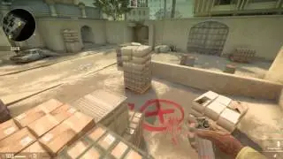 HowToCSGO | Smoking B tunnel on de_dust2