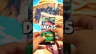 Day 25: Opening Packs Until I Hit a Manga Rare! (#onepiece TCG) #anime  #cardopening  #shorts  #tcg