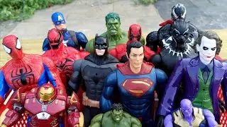 Avengers Superhero Story,Captain America, Marvel vs justice league Black Panther, Venom,Hulk.DC.466