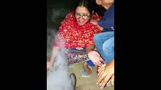 গ্রাম থেকে বাসায় আসার সময় আমরা পাথর হয়ে গেছিলাম ঠান্ডায় ❤️❤️#follower #minivlog 