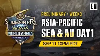 [EN] SWC2020 APAC/SEA&AU Preliminary DAY1 | Summoners War | 서머너즈 워