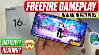 realme 16 pro plus free fire gameplay - graphics 😱 | realme 16 pro plus 5g gaming test