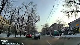 19.01.2026 Алматы Бост р-он Абая Клочкова движение по ОТ 776AYG05