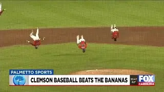 Clemson baseball makes history--the first college baseball team to beat the Savannah Bananas
