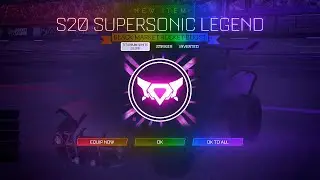 НОВАЯ ВЫСТАВКА НАГРАД ЗА РЕЙТИНГ 20 СЕЗОНА В ROCKET LEAGUE!