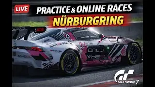 🔴 LIVE GT7 &ndash; Practice & ONLINE RACES | Manufacturers Cup @ N&uuml;rburgring 🔥 🔴