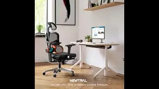 NEWTRAL - The World's First Ergonomic Chair with Fully Adaptive Lower Back Support#shorts