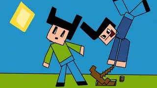I played Minecraft with my little brother #minecraft #hardcoreminecraft #eli gaming 