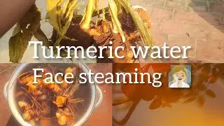 Face steaming at home for glowing skin /Facial steam at home / how I can steam my face for glowing