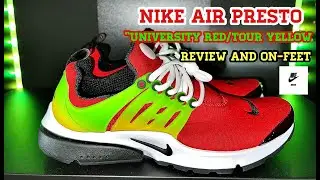 Nike Air Presto &ldquo;UNIVERSITY RED/TOUR YELLOW&rdquo; REVIEW and ON-FEET