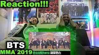 BTS MMA 2019 LIVE PERFORMANCE + TOUR UPDATE | REACTION