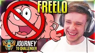 THIS CHAMP = BRAIN OFF, GET FREELO!!!!! - Journey To Challenger | League of Legends