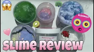 SLOOMOO INSTITUTE SLIME REVIEW 🥰 100% HONEST FAMOUS SLIME SHOP REVIEW | SLIME ASMR