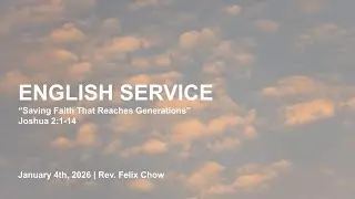 TCMC English Service January 1st, 2026 