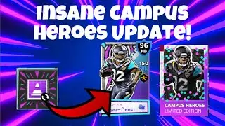 FREE DIAMONDS + LIMITED STORE PACK! HUGE CAMPUS HEROES UPDATE! Madden Mobile 21