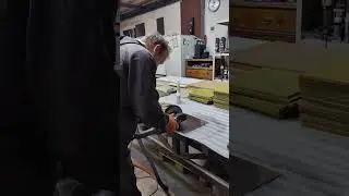Технология металлизации Жидкий металл METALLHAUT для любых твёрдых  основ. Полировка.