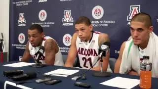 Mark Lyons Post Game 11-11-12 By Arizona Athletics
